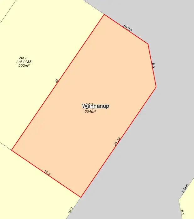 Third view of Homely land listing, 1 BEACHPORT WAY, Wannanup WA 6210