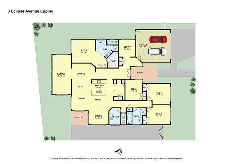 Second view of Homely house listing, 3 Eclipse Avenue, Epping VIC 3076