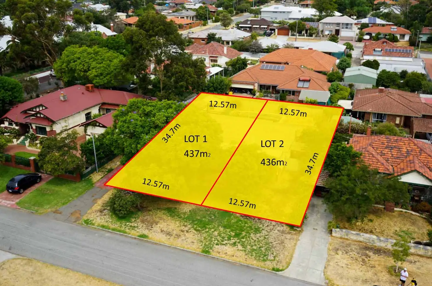 Main view of Homely land listing, LOT 2, 48 Tamar Street, Palmyra WA 6157