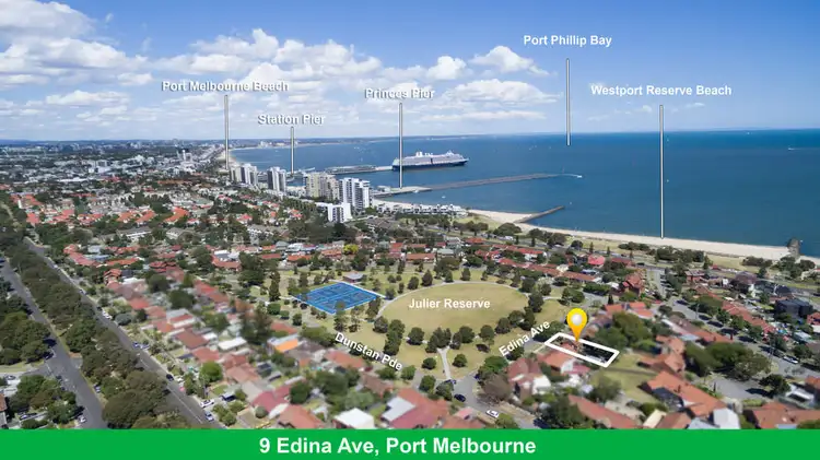 Sixth view of Homely house listing, 9 Edina Avenue, Port Melbourne VIC 3207
