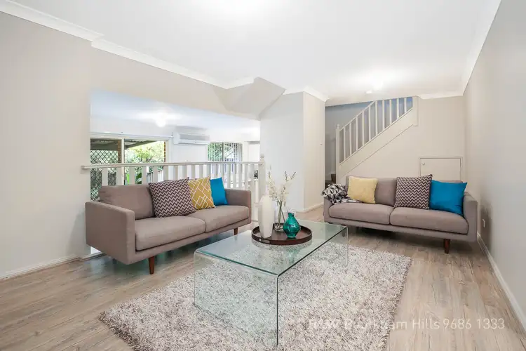 Second view of Homely townhouse listing, 3/6-10 James Street, Baulkham Hills NSW 2153