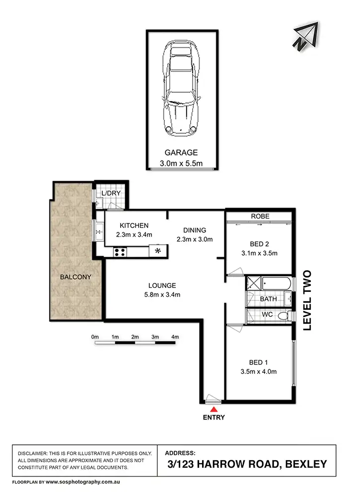 Seventh view of Homely house listing, 3/123 Harrow Road, Bexley NSW 2207