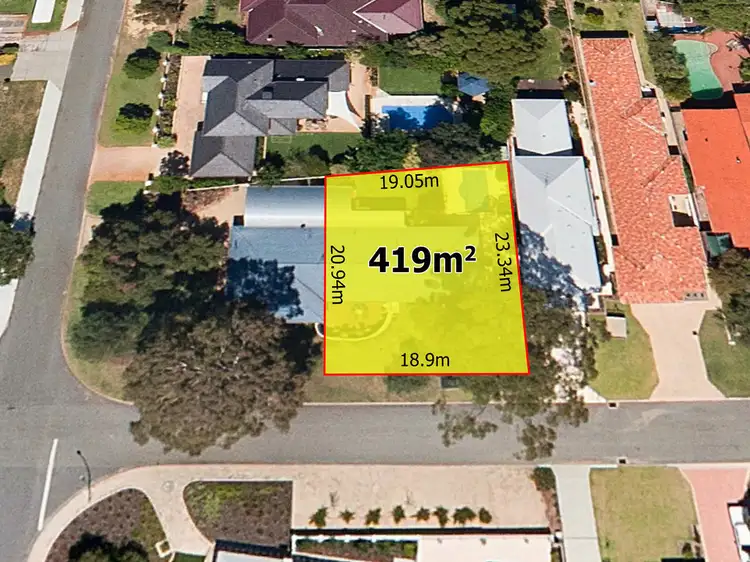 Main view of Homely land listing, Lot 2, 14 Camden Street, Wembley Downs WA 6019