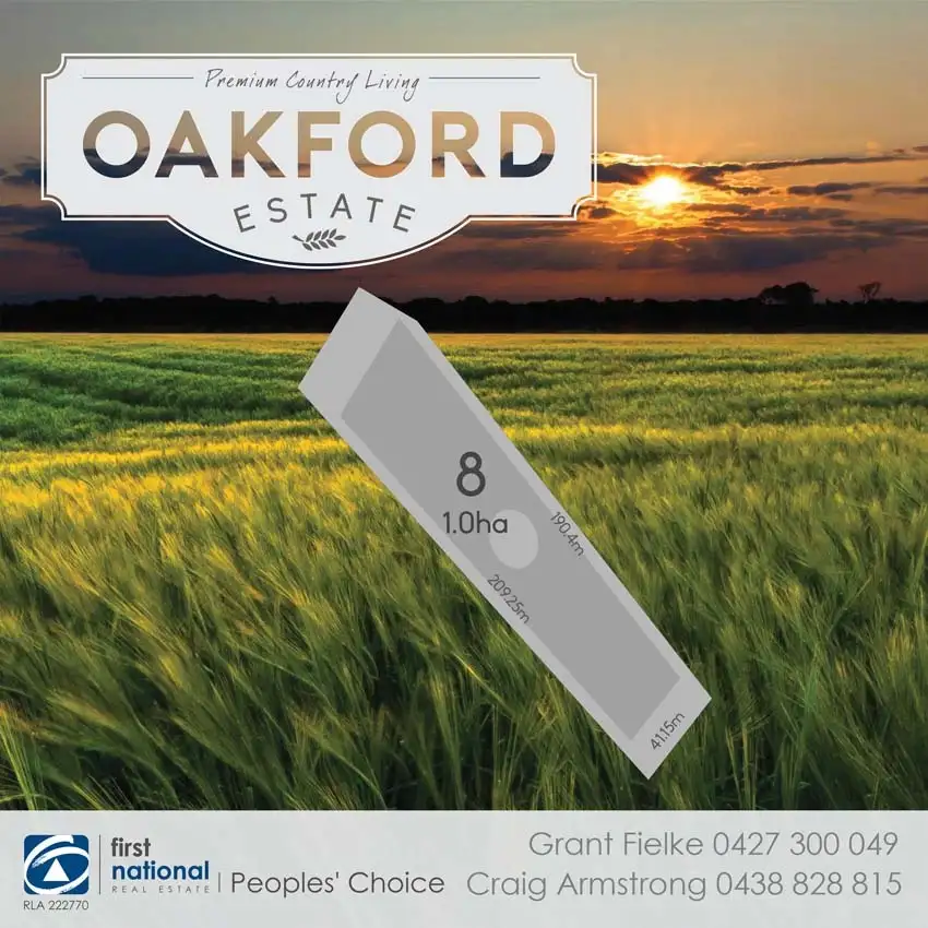 Main view of Homely land listing, Lot 8 Dunlop Boulevard, Lewiston SA 5501