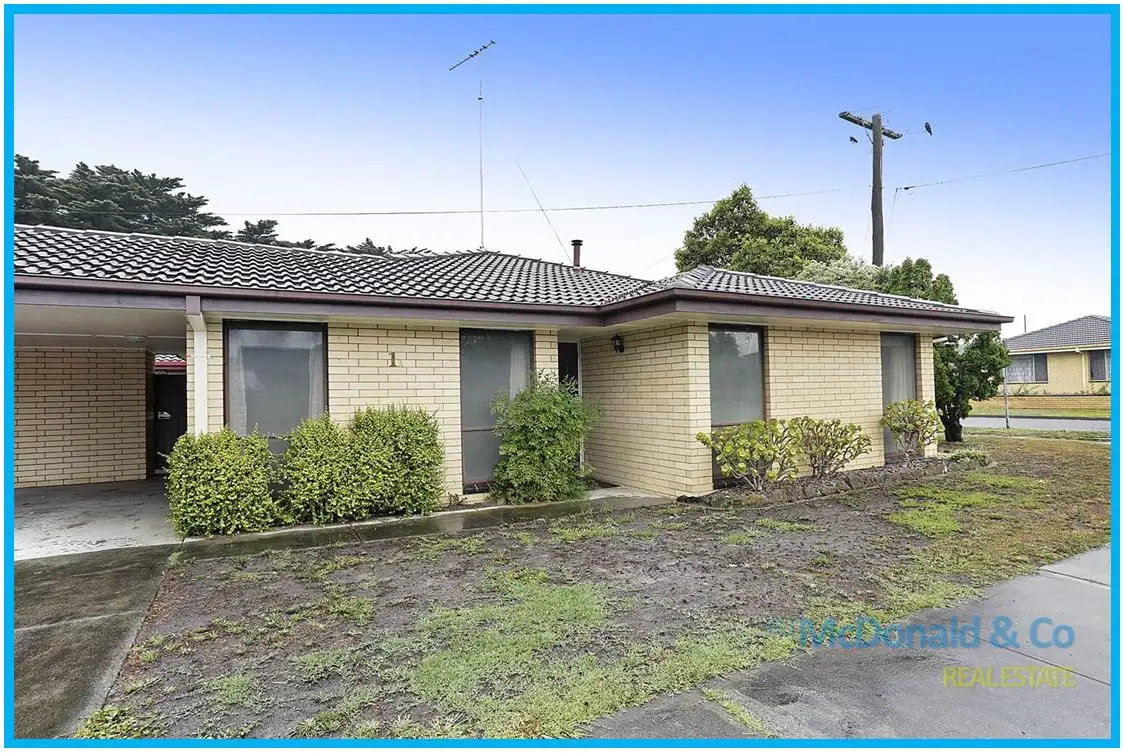 Main view of Homely unit listing, 1a Colville Court, Herne Hill VIC 3218