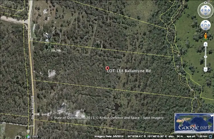Third view of Homely land listing, Lot 188 Ballantyne Rd, Captain Creek QLD 4677