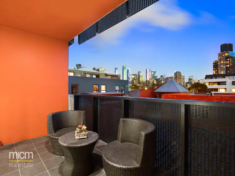 Second view of Homely apartment listing, 307/107 Hawke Street, West Melbourne VIC 3003