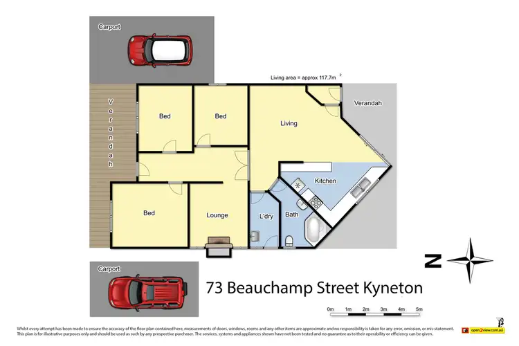 Seventh view of Homely house listing, 73 Beauchamp Street, Kyneton VIC 3444