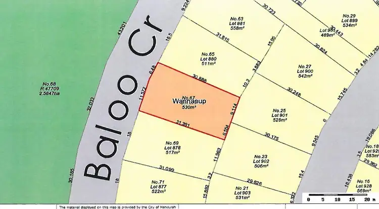 Second view of Homely land listing, 67 Baloo Cresent, Wannanup WA 6210