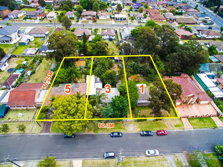 1, 3 & 5 Lasa Street, Cabramatta NSW 2166
