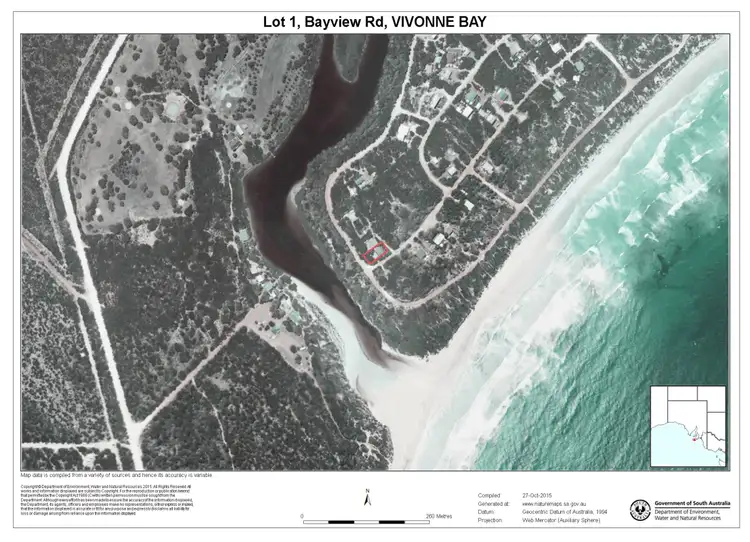 Main view of Homely house listing, Lot 1 Bayview Rd, Vivonne Bay SA 5223