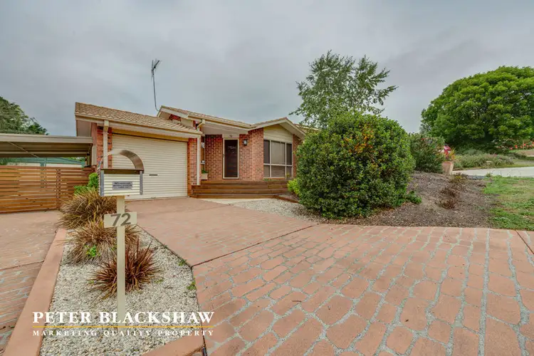 Main view of Homely house listing, 72 Harry Hopman Circuit, Gordon ACT 2906