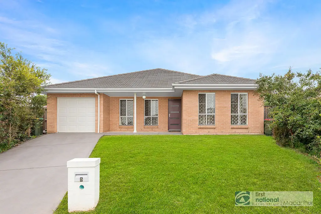 Main view of Homely house listing, 5 Tate Place, Minto NSW 2566