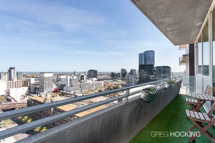 Second view of Homely apartment listing, 2111/620 Collins Street, Melbourne VIC 3000