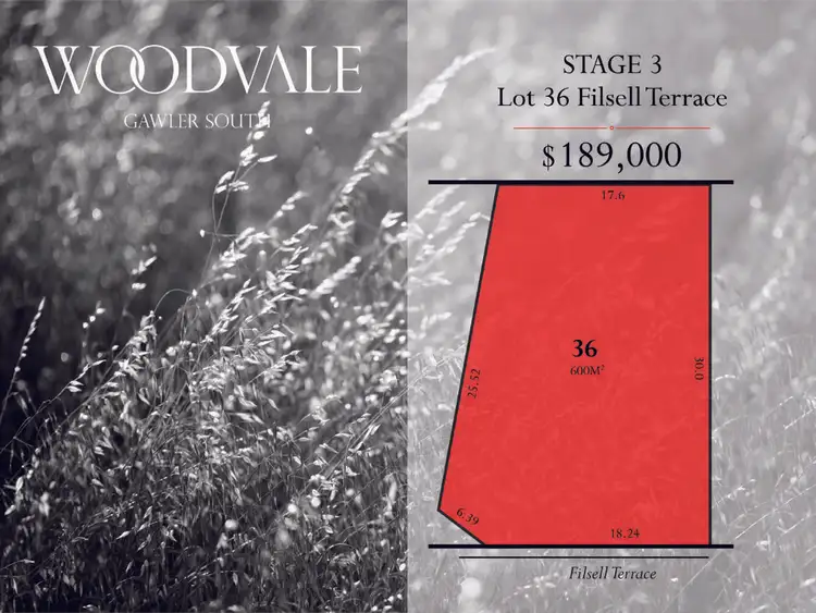 Main view of Homely land listing, Lot 36 Filsell Terrace, Gawler South SA 5118