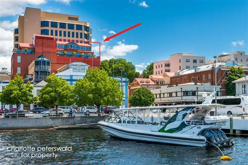 Main view of Homely apartment listing, 2/3 Brooke Street, Hobart TAS 7000