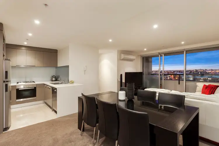 Second view of Homely apartment listing, 804/50-64 Jeffcott Street, West Melbourne VIC 3003