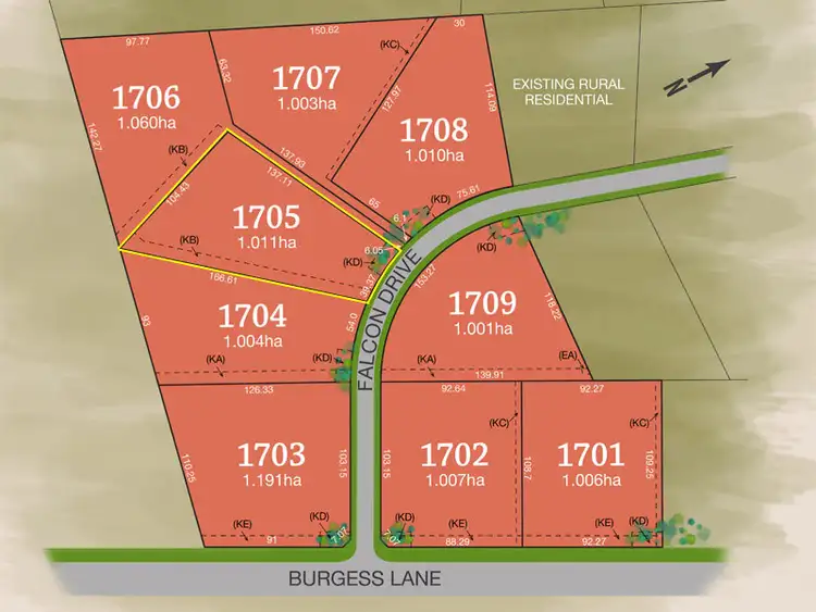 Fourth view of Homely land listing, Lot 1705 Falcon Drive, Tamworth NSW 2340