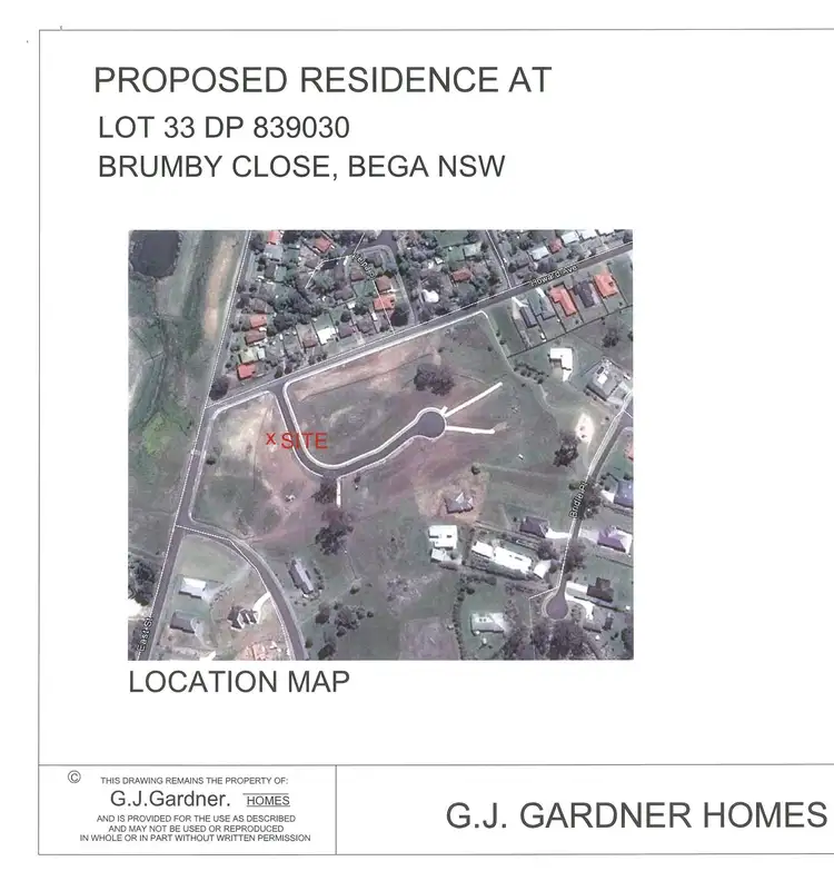 Main view of Homely house listing, Lot 33 Salway Close, Bega NSW 2550