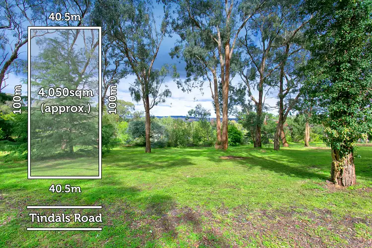 Main view of Homely land listing, 281 Tindals Road, Warrandyte VIC 3113