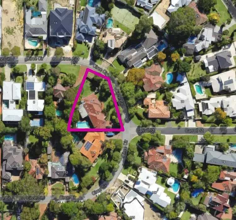 Main view of Homely house listing, 2 CIRCE CIRCLE, Dalkeith WA 6009