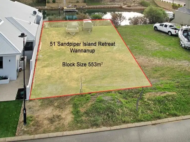 Third view of Homely land listing, 51 Sandpiper Island Retreat, Wannanup WA 6210