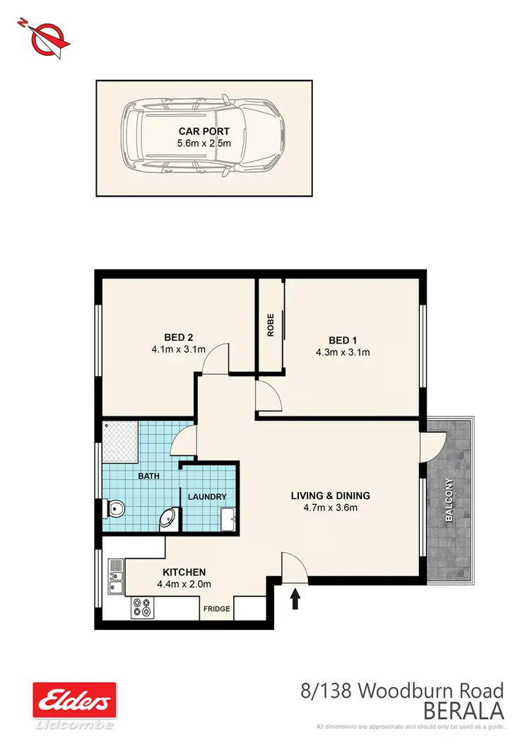 Fifth view of Homely apartment listing, 8/138 WOODBURN ROAD, Berala NSW 2141