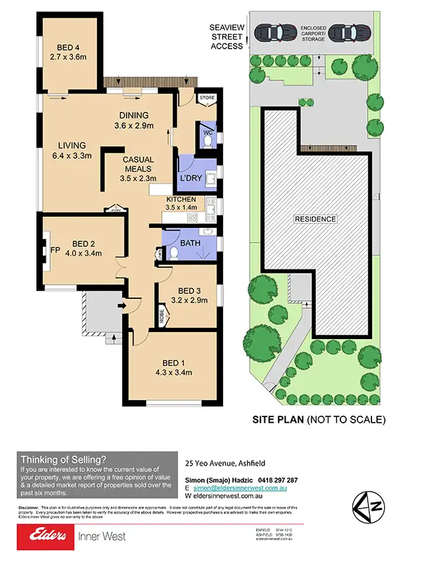 Seventh view of Homely house listing, 25 Yeo Avenue, Ashfield NSW 2131