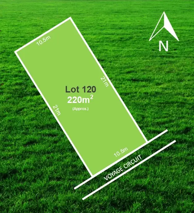 Main view of Homely land listing, Lot 120 Voyage Circuit, Corio VIC 3214