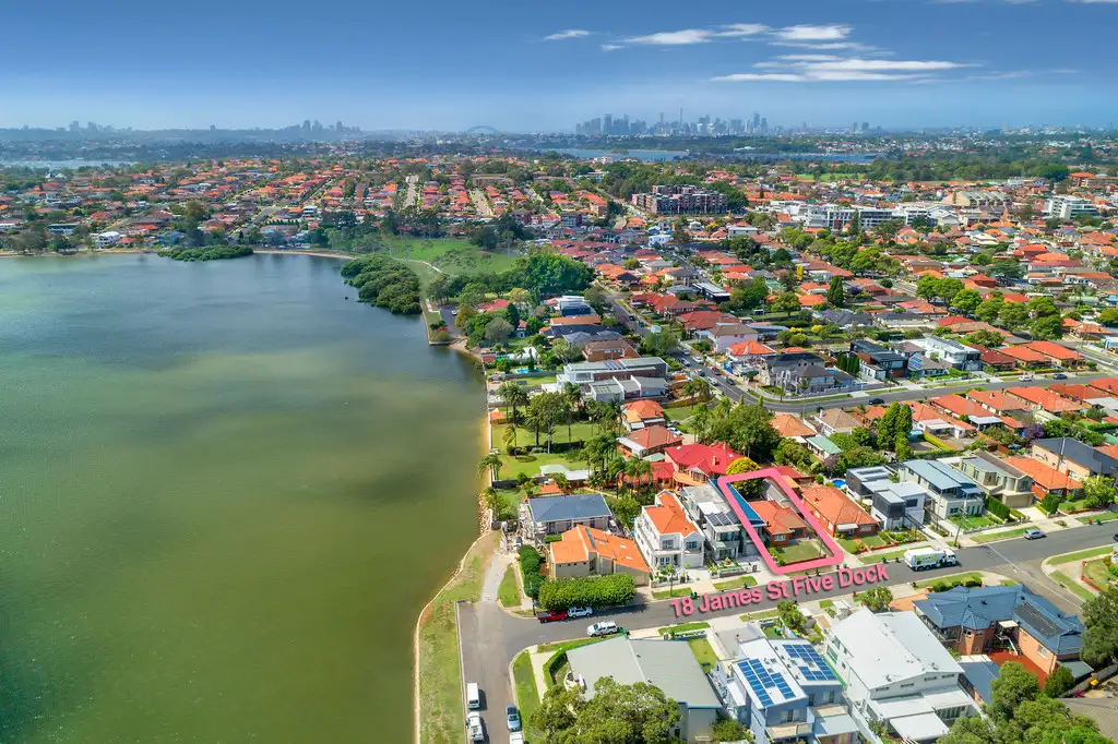 Main view of Homely house listing, 18 James Street, Five Dock NSW 2046