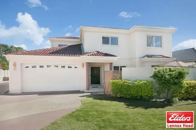 Main view of Homely semi-detached listing, 1/17 ALISON AVENUE, Lennox Head NSW 2478