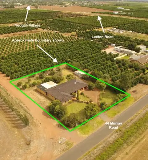 Second view of Homely house listing, 44 Murray Road, Yoogali NSW 2680