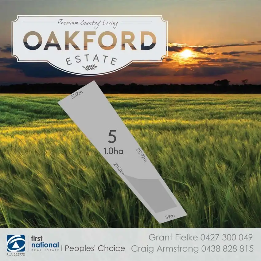 Main view of Homely land listing, Lot 5 Dunlop Boulevard, Lewiston SA 5501