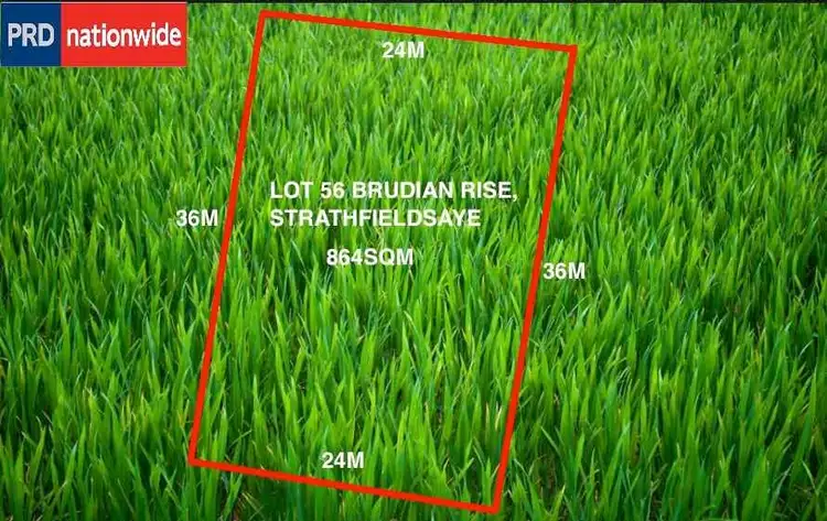 Main view of Homely land listing, Lot 56 Brudian Rise, Strathfieldsaye VIC 3551