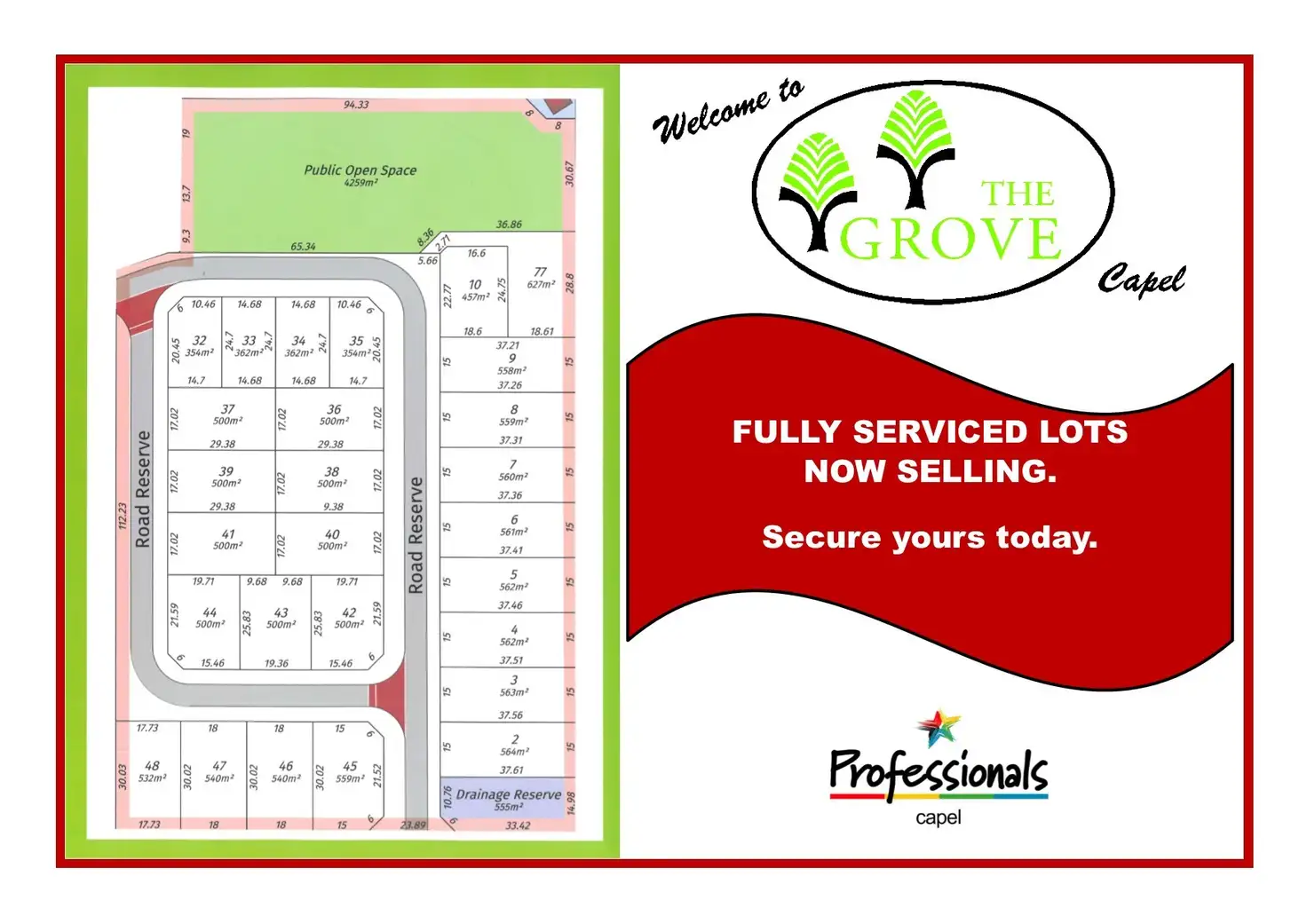 Main view of Homely land listing, Lot 77 Kerrine Approach, Capel WA 6271