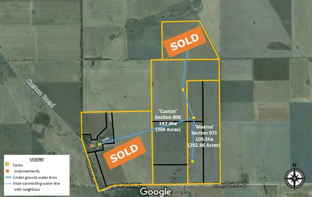 Main view of Homely rural property listing, 1283 Custon Road, Wolseley SA 5269