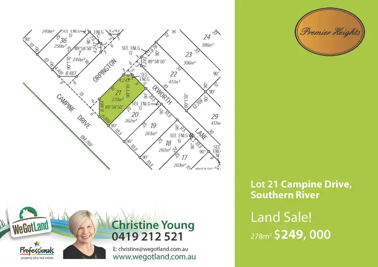 Lot 21 Campine Drive, Southern River WA 6110