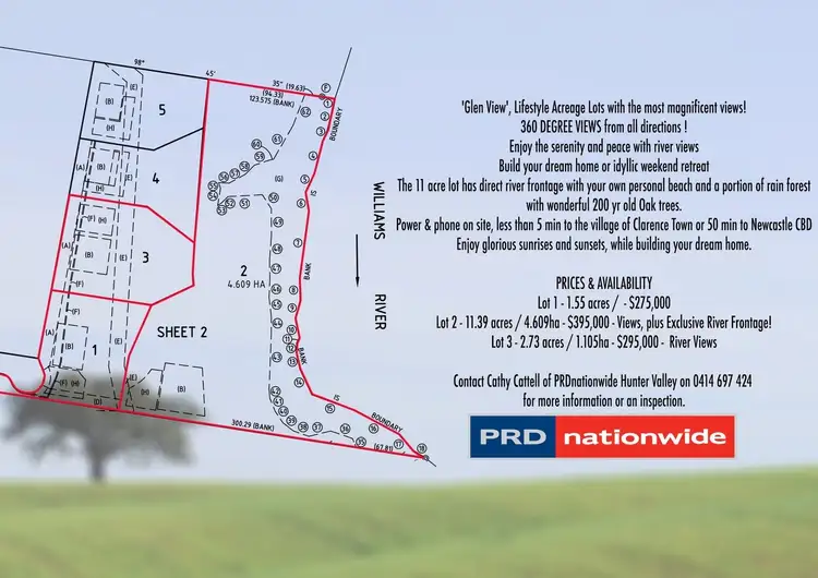 288 (lot 3) Glen Williams Road, Clarence Town NSW 2321