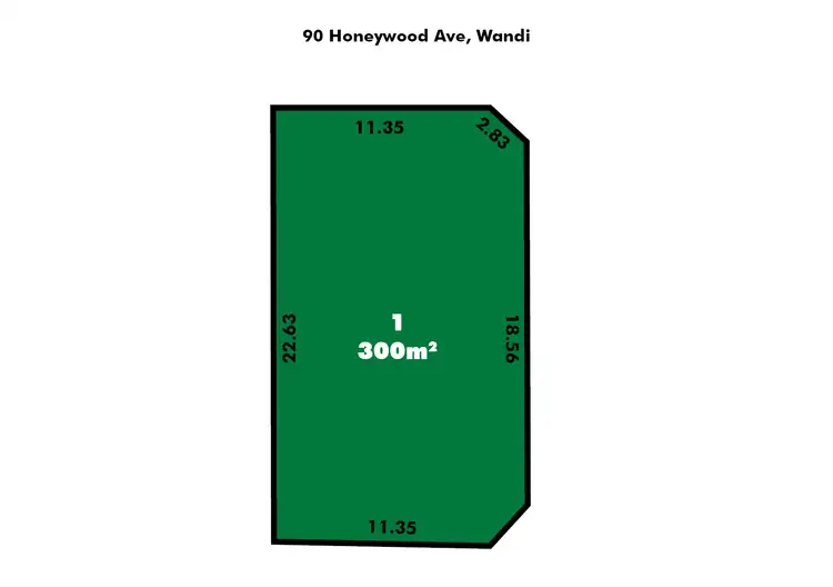 Main view of Homely land listing, Lot 1, 90 Honeywood Ave, Wandi WA 6167