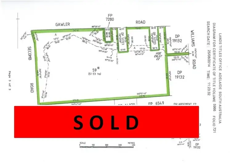 Main view of Homely land listing, Lot 59 Gawler Road, Two Wells SA 5501