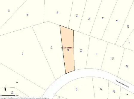 Fifth view of Homely land listing, Lot 46 Dales Creek Avenue, Dales Creek VIC 3341