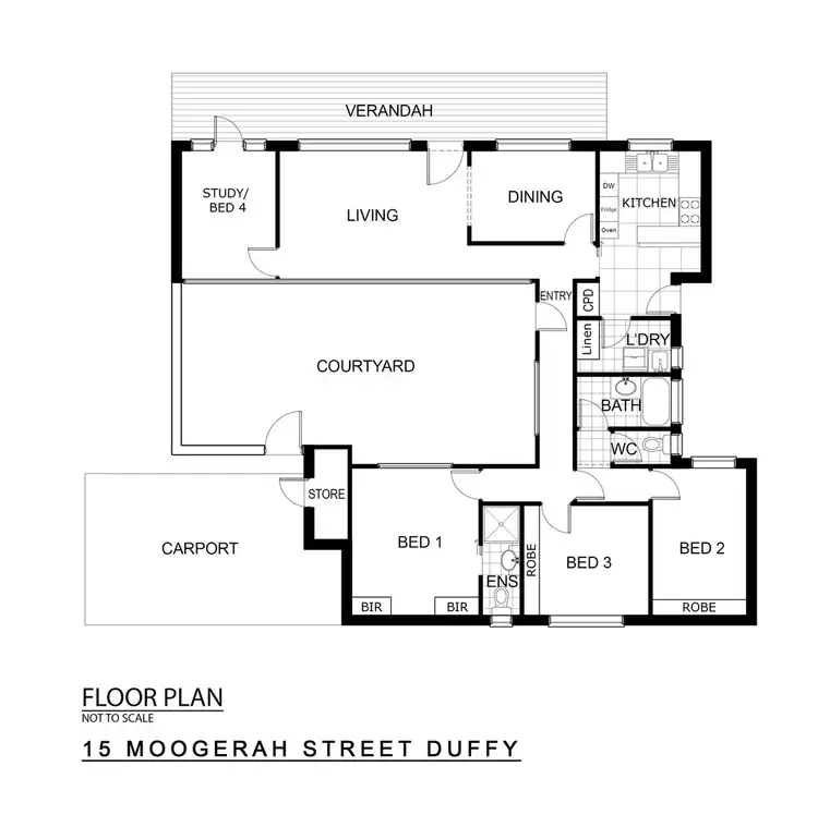 Second view of Homely house listing, 15 Moogerah Street, Duffy ACT 2611