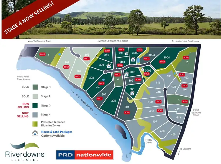 Second view of Homely land listing, Lot 408 'Riverdowns Estate', East Seaham Road, Clarence Town NSW 2321