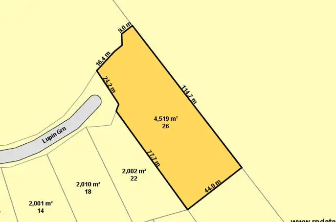 Second view of Homely land listing, Address available on request