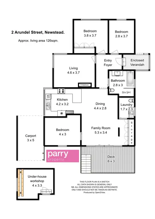 Second view of Homely house listing, 2 Arundel Street, Newstead TAS 7250