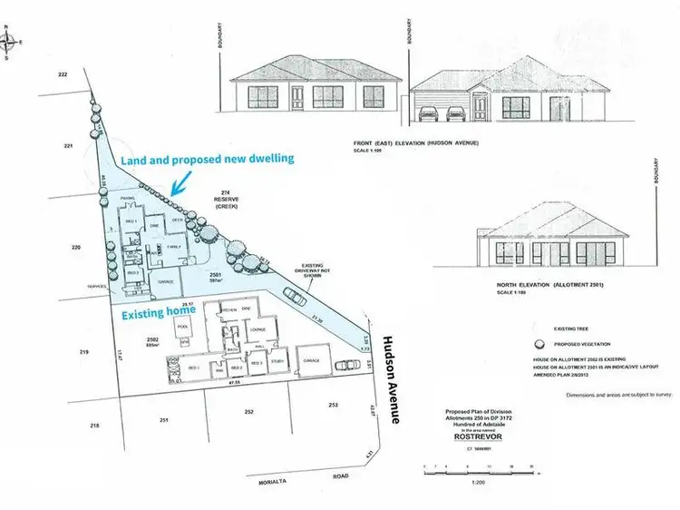 Second view of Homely land listing, 2A Hudson Avenue, Rostrevor SA 5073