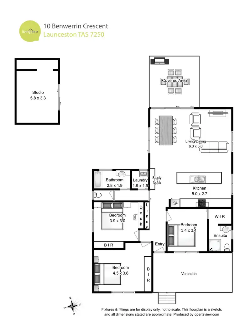 Second view of Homely house listing, 10 Benwerrin Crescent, Norwood TAS 7250