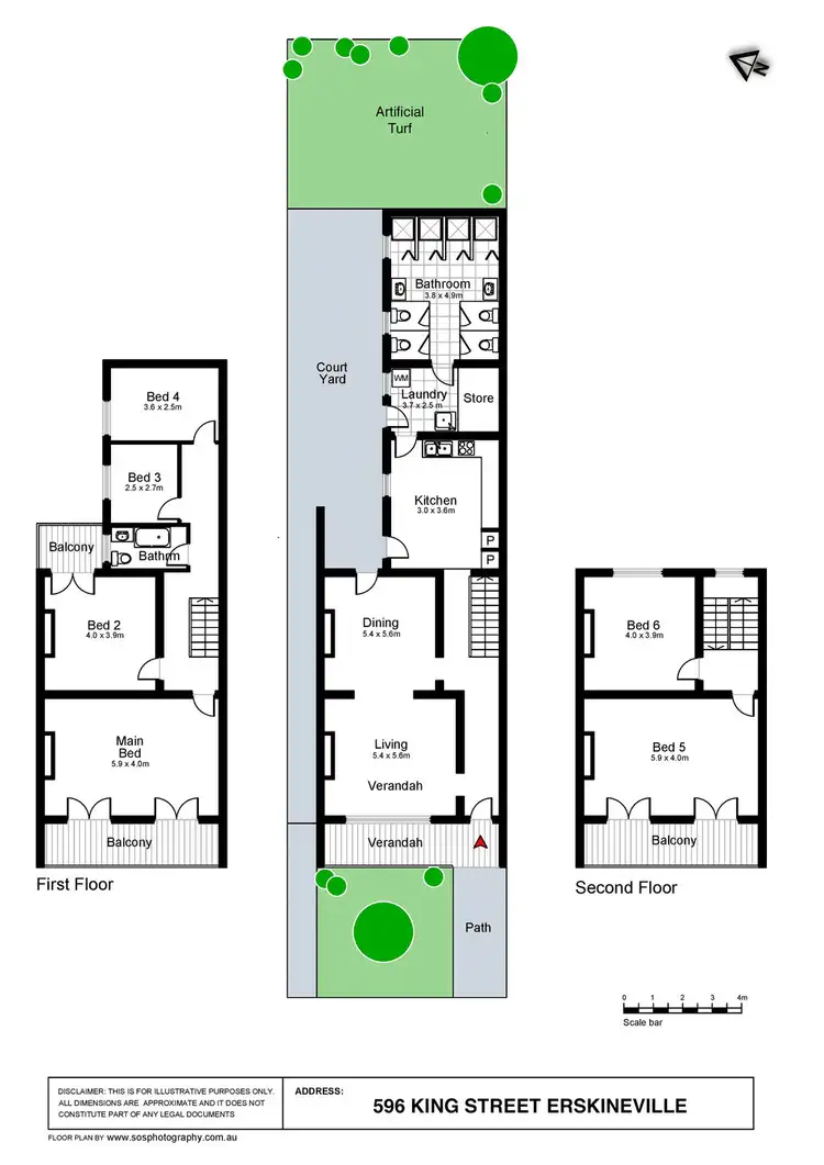 Seventh view of Homely house listing, 596 King Street, Erskineville NSW 2043
