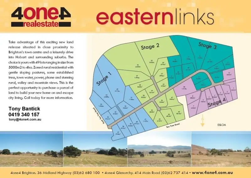 Main view of Homely land listing, Lot 15, 324 Tea Tree Road, Brighton TAS 7030