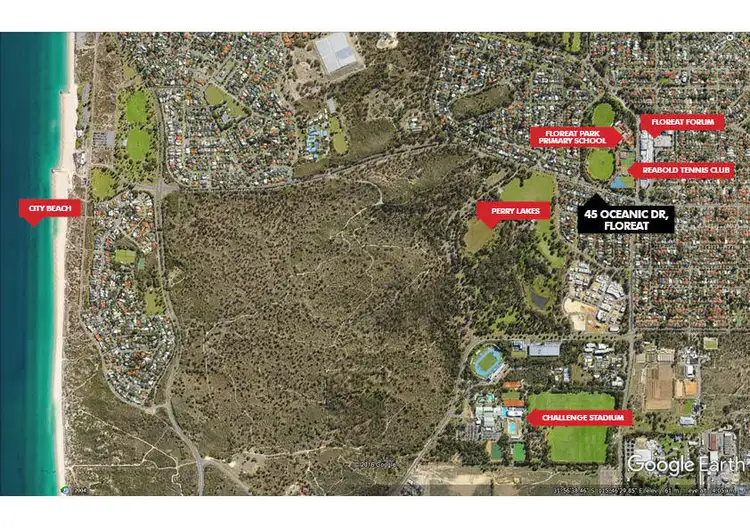 Second view of Homely house listing, 45 Oceanic Drive, Floreat WA 6014